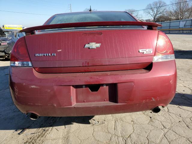 2G1WD58C669345650 - 2006 CHEVROLET IMPALA SUPER SPORT BURGUNDY photo 6