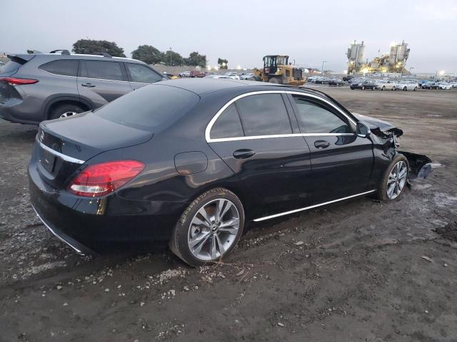 55SWF4JB9HU222564 - 2017 MERCEDES-BENZ C 300 BLACK photo 3