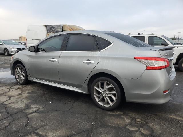 3N1AB7AP1EY281292 - 2014 NISSAN SENTRA S GRAY photo 2