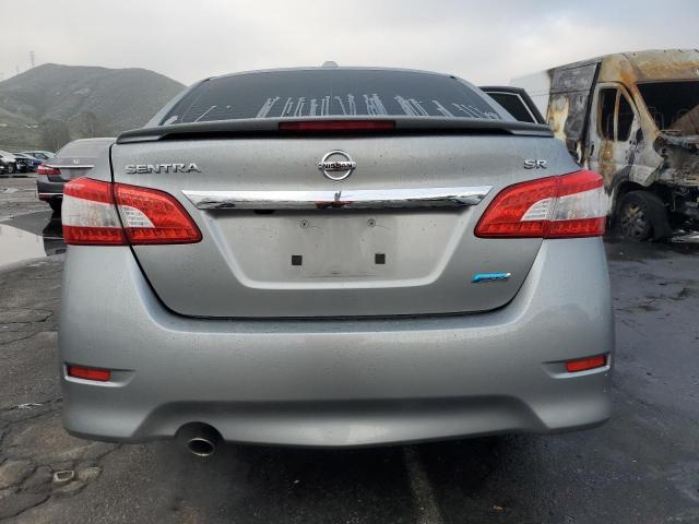 3N1AB7AP1EY281292 - 2014 NISSAN SENTRA S GRAY photo 6