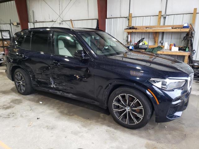 5UXCR6C0XN9L68897 - 2022 BMW X5 XDRIVE40I BLUE photo 4