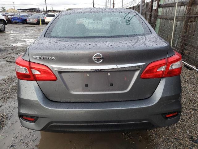 3N1AB7APXJY241366 - 2018 NISSAN SENTRA S GRAY photo 6