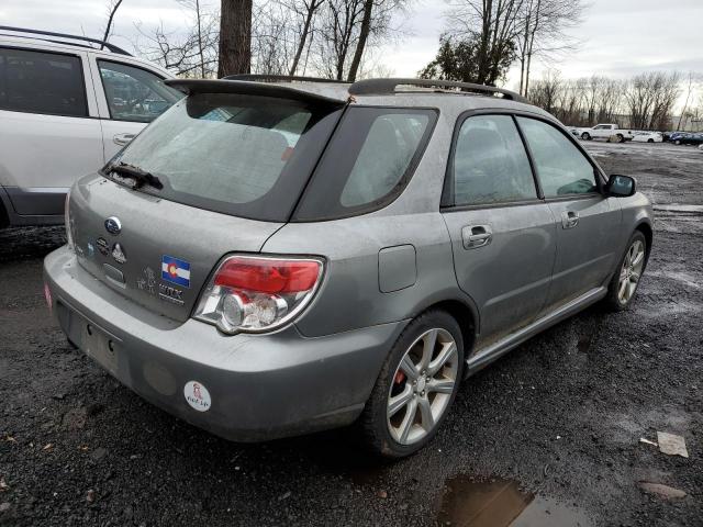 JF1GG74637G803958 - 2007 SUBARU IMPREZA WRX GRAY photo 3