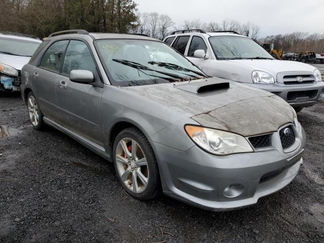 JF1GG74637G803958 - 2007 SUBARU IMPREZA WRX GRAY photo 4