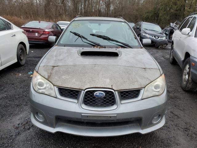 JF1GG74637G803958 - 2007 SUBARU IMPREZA WRX GRAY photo 5