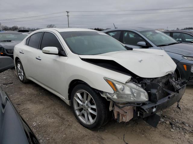 1N4AA5AP0BC867934 - 2011 NISSAN MAXIMA S WHITE photo 4