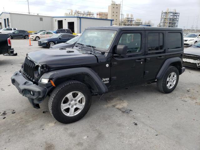 1C4HJXDG6JW319160 - 2018 JEEP WRANGLER U SPORT შავი ფოტო 1