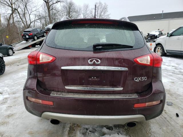 JN1BJ0RRXGM265361 - 2016 INFINITI QX50 BURGUNDY photo 6