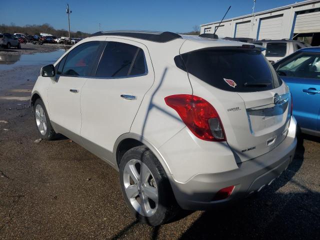 KL4CJASB1FB237618 - 2015 BUICK ENCORE WHITE photo 2