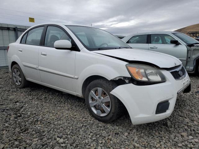 KNADH4A32A6692140 - 2010 KIA RIO LX WHITE photo 4