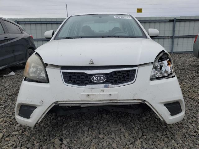 KNADH4A32A6692140 - 2010 KIA RIO LX WHITE photo 5