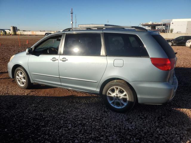 5TDZA22C75S229772 - 2005 TOYOTA SIENNA XLE BLUE photo 2