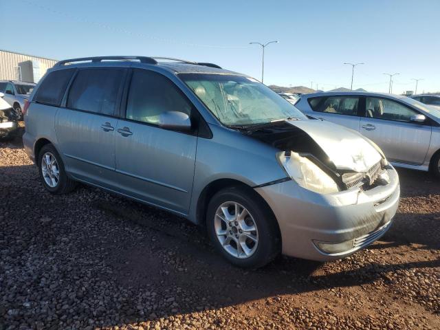 5TDZA22C75S229772 - 2005 TOYOTA SIENNA XLE BLUE photo 4