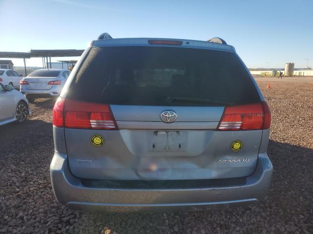 5TDZA22C75S229772 - 2005 TOYOTA SIENNA XLE BLUE photo 6