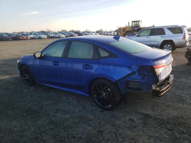 2HGFE2F57NH530996 - 2022 HONDA CIVIC SPORT 蓝色 照片 2