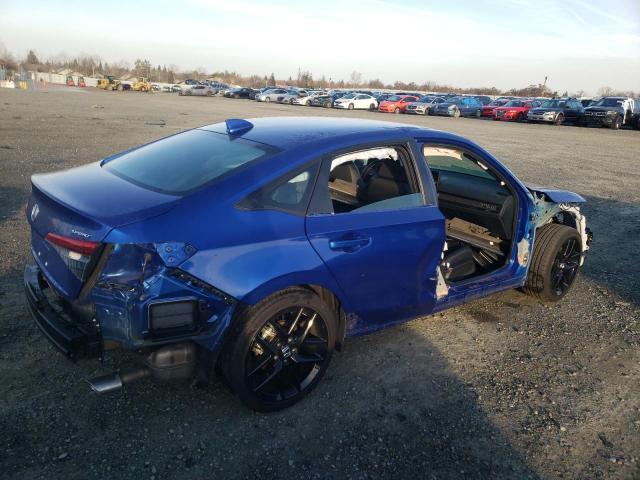 2HGFE2F57NH530996 - 2022 HONDA CIVIC SPORT 蓝色 照片 3