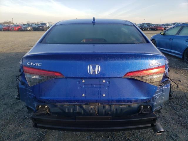 2HGFE2F57NH530996 - 2022 HONDA CIVIC SPORT 蓝色 照片 6