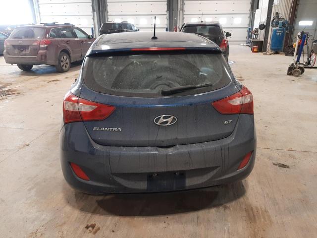 KMHD35LH6GU286023 - 2016 HYUNDAI ELANTRA GT BLUE photo 6