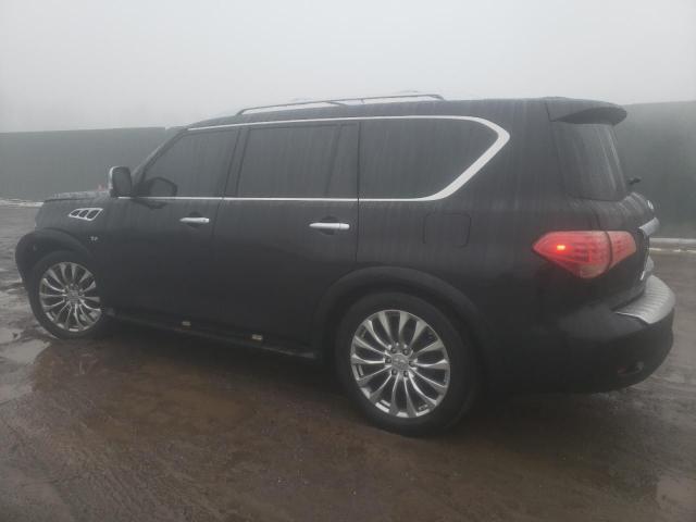 JN8AZ2NCXG9401493 - 2016 INFINITI QX80 BLACK photo 2