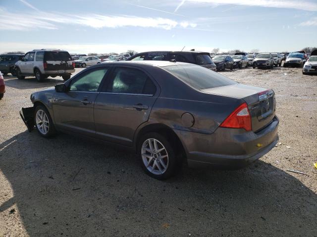 3FAHP0JA7CR200681 - 2012 FORD FUSION SEL GRAY photo 2