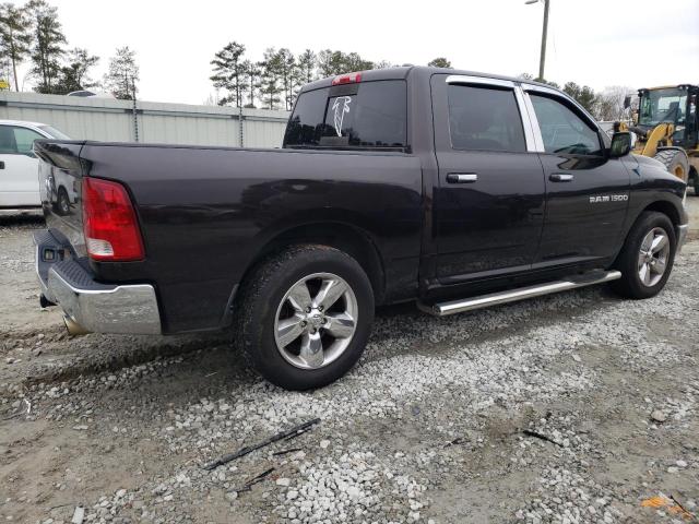 1D7RB1CT0BS635732 - 2011 DODGE RAM 1500 BLACK photo 3