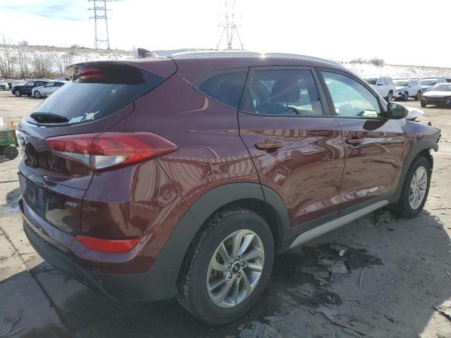 KM8J3CA4XJU654816 - 2018 HYUNDAI TUCSON SEL BURGUNDY photo 3