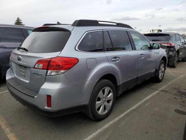 4S4BRBKC9C3268965 - 2012 SUBARU OUTBACK 2.5I LIMITED SILVER photo 3