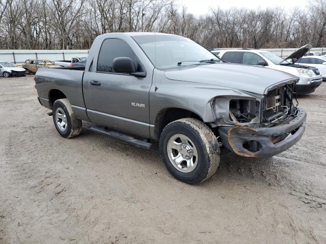 1D7HA16N28J132309 - 2008 DODGE RAM 1500 ST GRAY photo 4