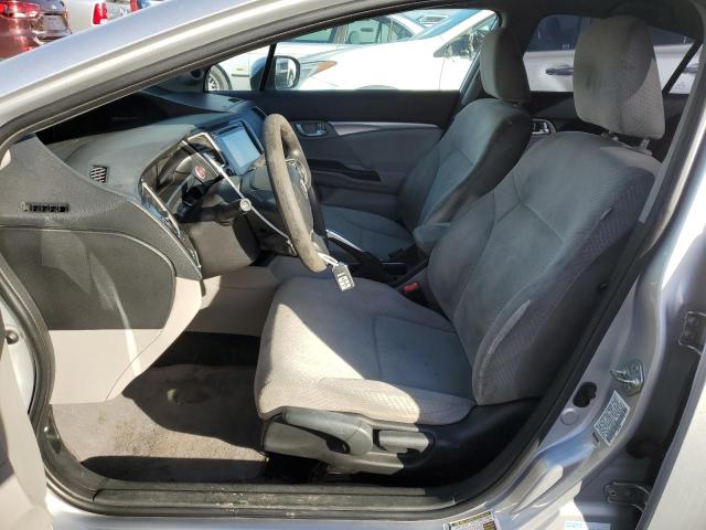 19XFB4F23EE201376 - 2014 HONDA CIVIC HYBRID GRAY photo 7