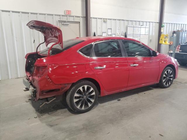 3N1AB7AP7KY345265 - 2019 NISSAN SENTRA S RED photo 3