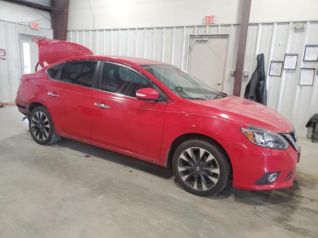 3N1AB7AP7KY345265 - 2019 NISSAN SENTRA S RED photo 4