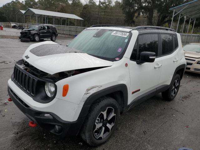 ZACNJDC15NPN43325 - 2022 JEEP RENEGADE TRAILHAWK WHITE photo 1