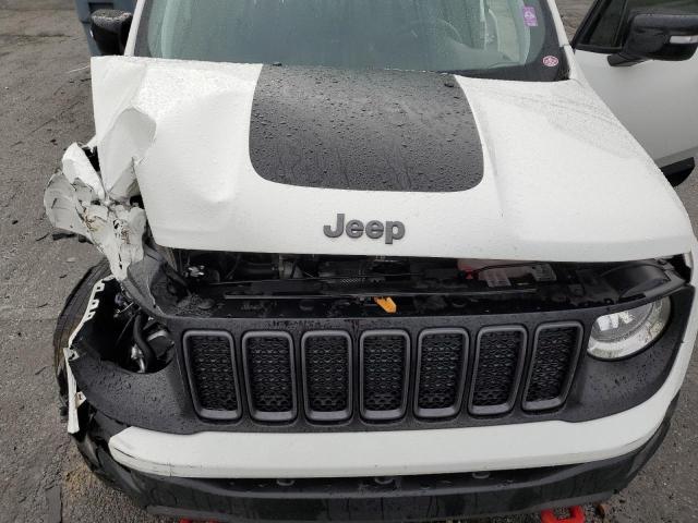 ZACNJDC15NPN43325 - 2022 JEEP RENEGADE TRAILHAWK WHITE photo 12