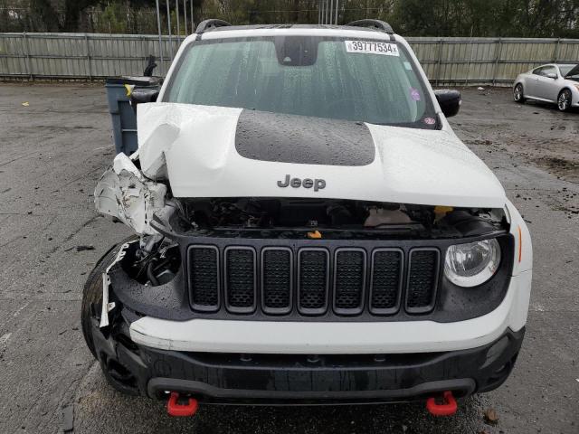 ZACNJDC15NPN43325 - 2022 JEEP RENEGADE TRAILHAWK WHITE photo 5