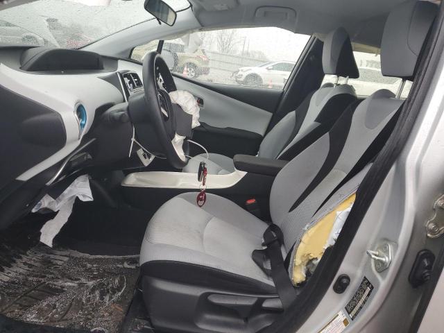 JTDKARFPXJ3090854 - 2018 TOYOTA PRIUS PRIM 银色 照片 7