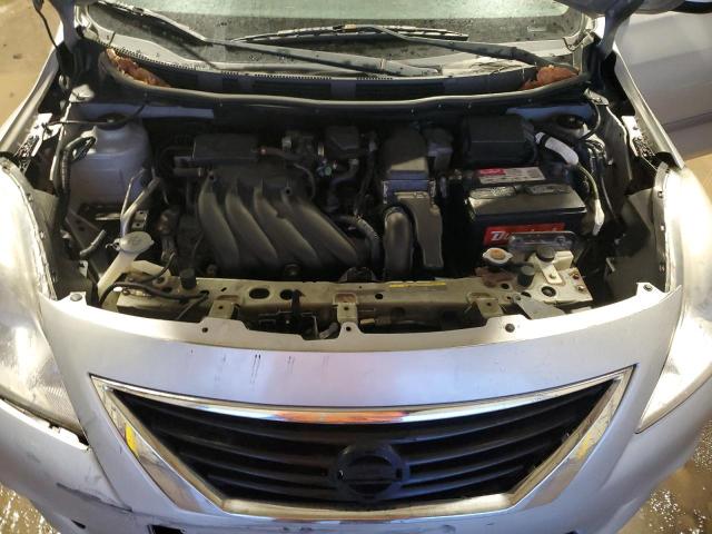 3N1CN7AP2CL894693 - 2012 NISSAN VERSA S SILVER photo 11