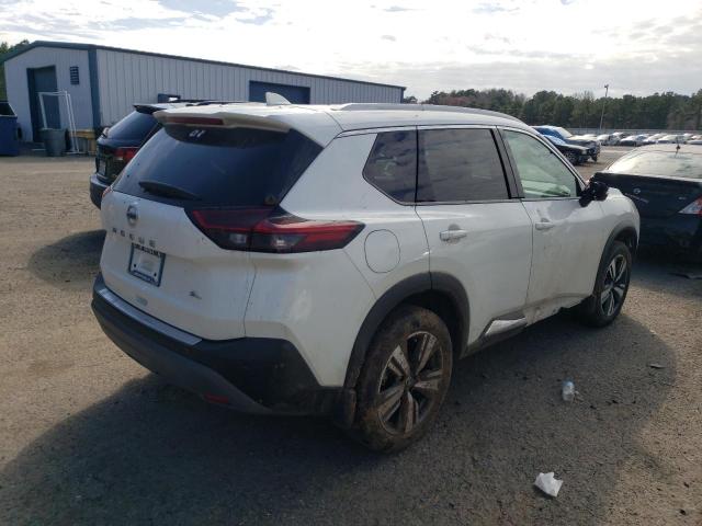 5N1AT3CA7MC765871 - 2021 NISSAN ROGUE SL WHITE photo 3