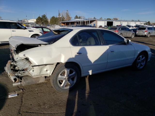 19UUA56822A052012 - 2002 ACURA 3.2TL TYPE-S WHITE photo 3