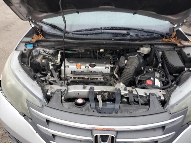 JHLRM3H71CC006121 - 2012 HONDA CR-V EXL SILVER photo 12