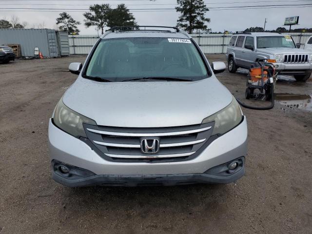 JHLRM3H71CC006121 - 2012 HONDA CR-V EXL SILVER photo 5