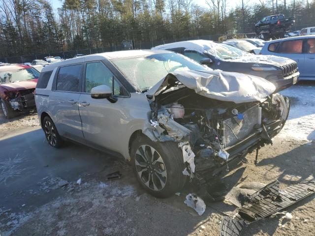 KNDNC5H31P6203253 - 2023 KIA CARNIVAL EX GRAY photo 4