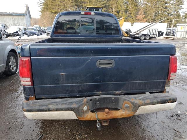 1D7HL38K84S570765 - 2004 DODGE DAKOTA QUAD SPORT BLUE photo 6