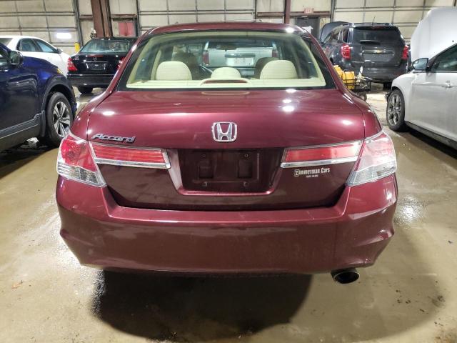 1HGCP2F70CA177253 - 2012 HONDA ACCORD EX BURGUNDY photo 6