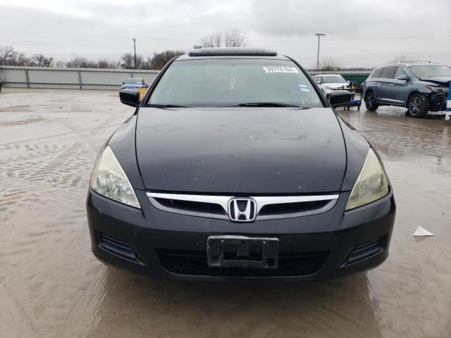 1HGCM56837A028408 - 2007 HONDA ACCORD EX BLACK photo 5