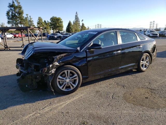 5NPE34AF1JH620688 - 2018 HYUNDAI SONATA SPORT Schwarz Foto 1