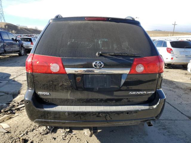 5TDZK22C28S185102 - 2008 TOYOTA SIENNA XLE BLACK photo 6