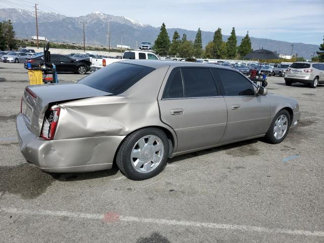 1G6KF57902U294815 - 2002 CADILLAC DEVILLE DTS GOLD photo 3