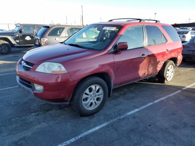 2HNYD18963H539717 - 2003 ACURA MDX TOURING MAROON photo 1