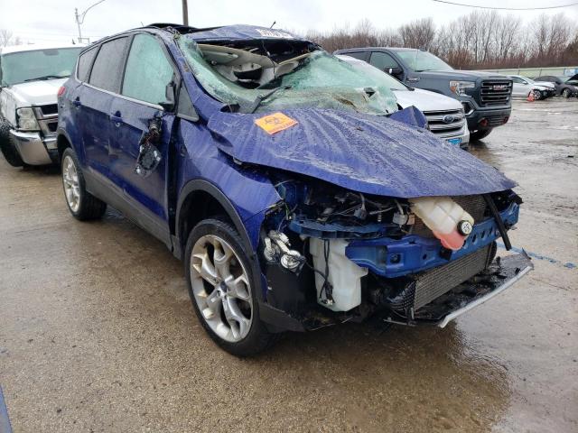 1FMCU9J93DUC68490 - 2013 FORD ESCAPE TITANIUM BLUE photo 4