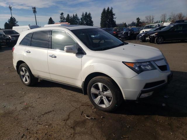 2HNYD2H62BH533973 - 2011 ACURA MDX TECHNOLOGY WHITE photo 4